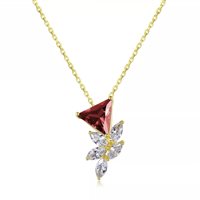 Collar Gaurosa Mujer in Plata SN0405-RK - SN0405-RK